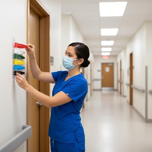Exam Room Flags, Made in USA, 3-Inch, 4 Flag System