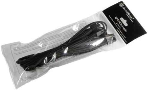 SilverStone Black Sleeved PSU Cable for One EPS/ATX 12V 8-Pin Adapter 750mm long PP06B-EPS75