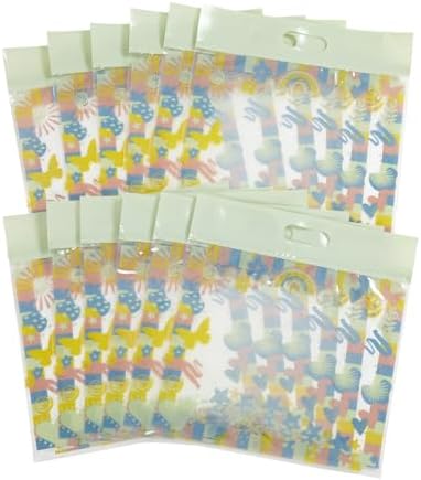 Really Good Stuff Boho Storage Bags - Set of 12