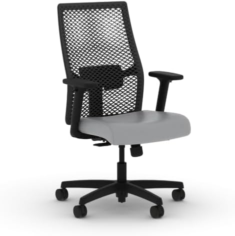 HON Ignition 2.0 ReActiv Ergonomic Office Chair, Lumbar Support, Steel