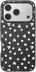 PopSockets iPhone 17 Pro Phone Case with MagSafe- Mickey Dots Black