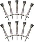 Design House Cast Door Stop, Satin Nickel
