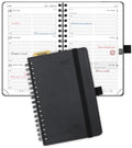 POPRUN 2027 Pocket Planner (Small-4'' x 6.25'') Weekly and Monthly Calendar