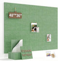 Large Felt Bulletin Board for Walls: 12-Pack Black Cork Board Alternative 11.8x11.8 Inch Peel and Stick Pin Board Wall Decor for Home Organization, Office Memo Board, Self-Adhesive Wall Tiles