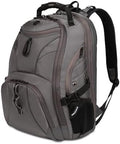 SWISSGEAR 1900 ScanSmart Laptop Backpack, Fits Most 17-Inch Laptops, TSA-Friendly Lay-Flat Design, RFID Protection, and Tablet Pocket, Black, 31L, 18.5-Inch