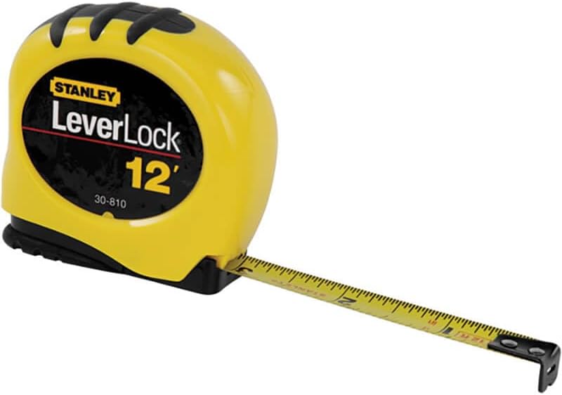 Stanley Hand Tools STHT30810 12' LeverLock Tape Rule