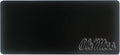 University of Mississippi Alumni Desk Mat, Durable Office Supplies, Non-Slip Base, Responsive Desk Pad with Smooth Surface, Black