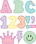 Teacher Created Resources Self-Adhesive Pastel Pop 2" Bold Block Letters Uppercase (TCR9649)