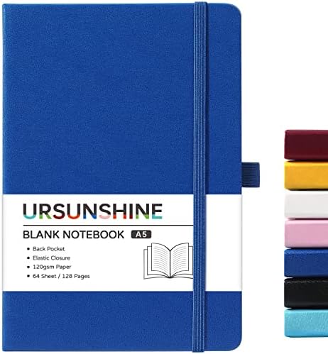 Blank Journal/Notebook - Classic Notebook/Journal with Ribbon Divider