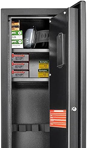 Barska Extra Shelf for Biometric Safe AX11652 – Adjustable Steel Storage Organizer for Firearms, Valuables, and Home Security | Includes mounting hardware and warranty for storage, organization and security