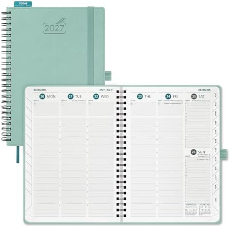 BEZEND 2027 Planner Weekly and Monthly, Daily Calendar Book (A5-6"x8.5")