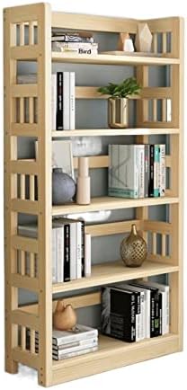 Storage Shelves Indoor 5-Layer Shelf Floor-to-Ceiling File Rack Storage Rack Suitable for Living Room Study Office Storage Display Rack Office Organization,80Cm,80cm