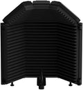 XTUGA MIS01 Recording Microphone Isolation Shield, 3 Panels Soundproof Foam