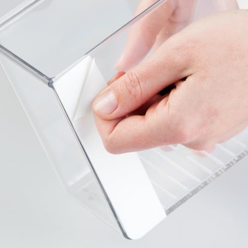 iDesign Adhesive Organizer Bin - Clear