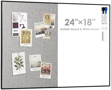 ARCOBIS Cork Board White Board Combo