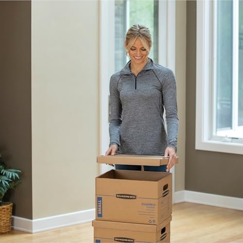 Bankers Box 20-Pack Recycled Medium-Duty File Box, Letter/Legal, FastFold