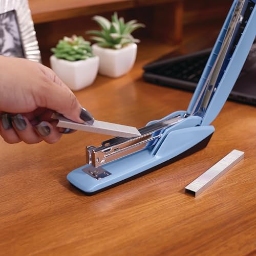 Swingline Stapler, 20 Sheet Capacity, 545 Desktop Stapler, Electric Blue (S7054511), Regular (Pack of 12)
