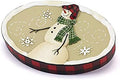 Avanti Linens - Soap Dish, Resin Countertop Accessories, Christmas Decorations (Snowmen Gathering Collection)