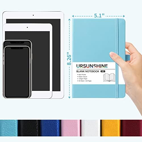 Blank Journal/Notebook - Classic Notebook/Journal with Ribbon Divider