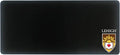 Lehigh University Classic Cloth Desk Mat, Durable Office Supplies, Non-Slip Base, Responsive Desk Pad with Smooth Cloth Surface, Black