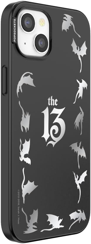 PopSockets iPhone 15 Plus Phone Case with MagSafe, Wireless Charging Compatible, Dragon - The 13