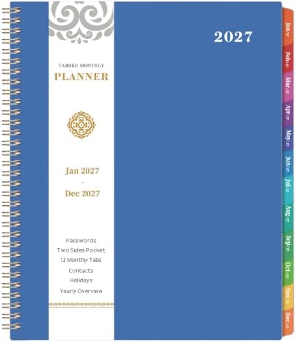 2027 Monthly Planner, Jan 2027 - Dec 2027 Planner