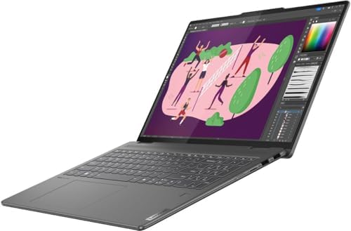 Lenovo Yoga 7 16 2-in-1 AI PC Laptop 16" WUXGA IPS Touch Glossy Intel 12-core Ultra 7 155U 16GB DDR5 1TB SSD Backlit Fingerprint Thunderbolt FHD IR Privacy Camera Win11Pro w/ICP Accessory