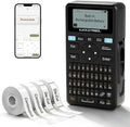 SUPVAN E11 Keyboard & Bluetooth Label Maker Machine with 4 Tapes