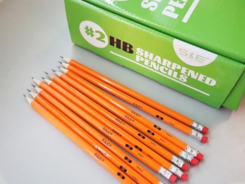 S & E TEACHER'S EDITION #2 Pencils, 200 Pack