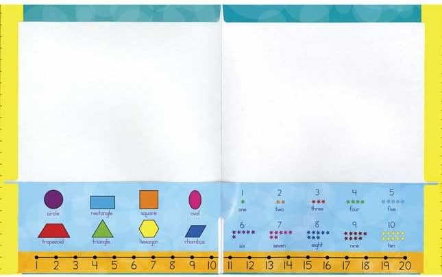 Really Good Stuff Resource Folder - Zaner Bloser - Primary - 12 folders