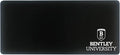 Bentley University Classic Cloth Desk Mat, Durable Office Supplies, Non-Slip Base, Responsive Desk Pad with Smooth Cloth Surface, Black