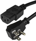 StarTech.com 6ft (2m) Computer Power Cord, Flat NEMA 5-15P to C13, 10A 125V, 18AWG, Black Replacement AC Power Cord, PC Power Supply Cable, Monitor/Printer Power Cable - UL Listed (PXTF1016)