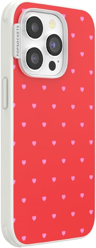 PopSockets iPhone 14 Pro Phone Case with MagSafe- Cherry Pop | Magnetic, Wireless Charging, Camera & Drop Protection, Cherry, Fruit, Electronic Accessories, For iPad/Kindle/iPhone/Android