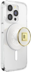 PopSockets Phone Grip for MagSafe, Magnetic Holder- Raviolo | Removable, For Kindle / Android / iPhone, With Magnet, Gold, Enamel, Designs