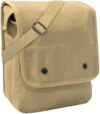 Rothco Canvas Map Case Shoulder Bag with Organizer Pocket