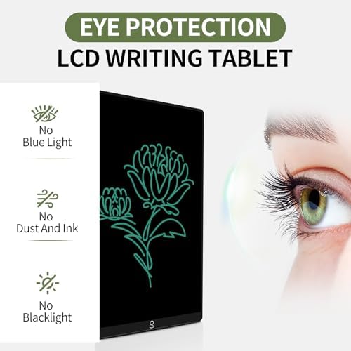 LCD Writing Tablet for Adults: 9.5 inch with PU Leather Case