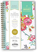 Blue Sky Day Designer 2027 Weekly & Monthly Planner, 5"x8", Peyton White