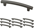 Franklin Brass (10-Pack) – Soft Iron Cabinet Handles, 4 Inch Hole Center, Pulls for Drawers, Kitchen Cabinet Door, Dressers | Pierce