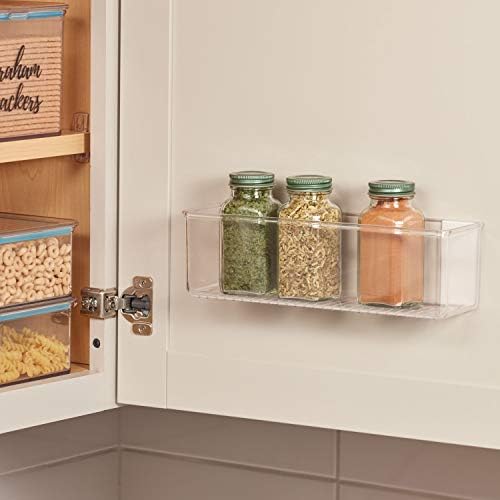iDesign Adhesive Organizer Bin, Clear