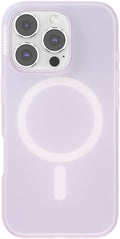 PopSockets iPhone 16 Pro Phone Case with MagSafe- Opalescent White | Magnetic, Wireless Charging, Camera & Drop Protection, White, Iridescent, Holographic