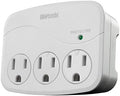 Southwire Woods Surge Protector - 3 Power Outlets - 1000J Electrical Overload Protection - Slim Design - Space Saving Surge Protector - Indoor Use