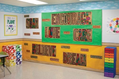 Fadeless Bulletin Board Paper, Fade-Resistant Paper for Classroom Décor | 24” x 60’, Apple Green, 1 Roll