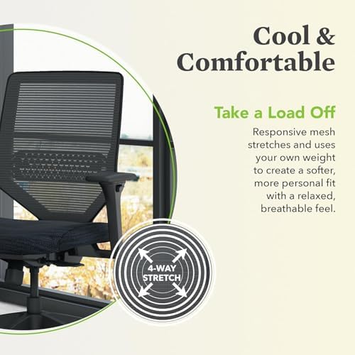 HON Solve Ergonomic Office Chair, Lumbar Support, Desk Chair, Peacock