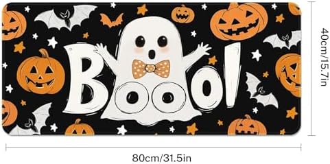 Britimes Large Mouse Pad, Mouse Pad, 31.5 x 15.7 Inch, Halloween Spooky