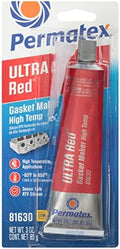Permatex 81630 Ultra Red High Temperature Gasket Maker, 3 oz