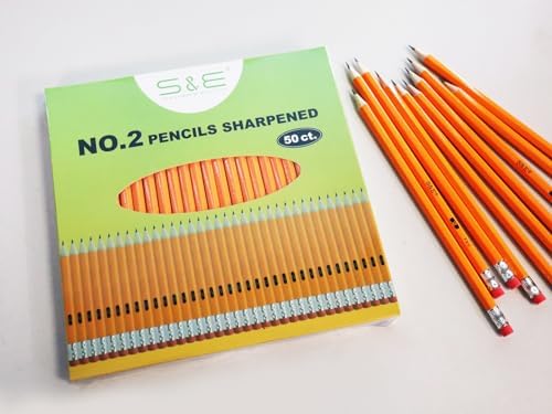 S & E TEACHER'S EDITION Wooden Pencils, 50Pcs