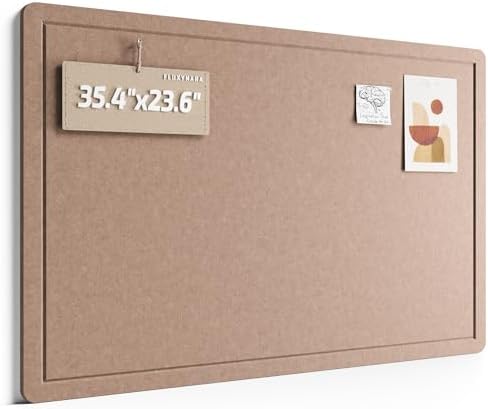 Fluxynara 35.4" x 23.6" Bulletin Board, Boho