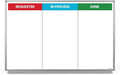 Kanban Whiteboard 36" x 24"