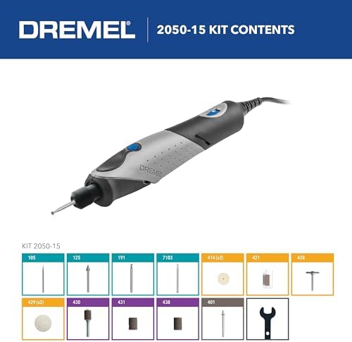 Dremel 2050-15 Stylo+ Rotary Tool | 5,000-22,000 RPM | Original Kit | For Craft Projects | Pack of 2