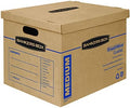 Bankers Box 10-Pack Medium Classic Moving Boxes with Reinforced Handles